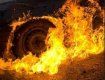 Закарпаття. Вогонь знищив мікроавтобус на Ужгородщині
