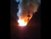 В Закарпатье масштабный пожар охватил хустскую металлобазу