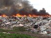 В Закарпатье произошли пожары на свалках бытовых отходов
