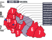 Какие районы в Закарпатье еще не заражены: Опубликована карта 