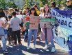 В областном центре Закарпатья маршировали за права животных