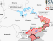 Институт по изучению войны (США) опубликовал актуальные карты боевых действий в Украине на 25 апреля 2022 года.