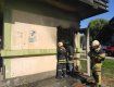 Подробности пожара на автобусной остановке в Ужгороде 