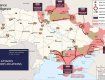 Карта боевых действий в Украине по состоянию на 31 марта от Министерства обороны Великобритании