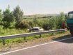 Возле Мукачево на трассе ДТП: Авто приземлилось далеко от главной дороги 