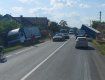 На трассе в Закарпатье столкновение двух грузовиков: На месте медики, картина жуткая 