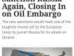 Пока полного согласия по запрету на импорт российской нефти нет