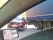 ДТП под вечер в Мукачево: Легковушка "поцеловалась" с грузовиком