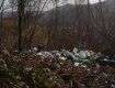 На Закарпатье кучи мусора можно увидеть в лесных массивах района