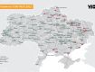 Карта железнодорожного сообщения и функционирования вокзалов в Украине