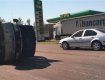 ДТП у Мукачеві: авто впало на бік