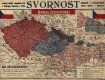 Карта Чехословакии 1919 года, к которой уже присоединена Карпатская Русь