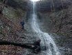 На Закарпатье есть уникальный водопад, исчезающий в теплые и сухие времена года 