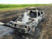 Закарпаття: біля села на Виноградівщині вщент вигорів легковий автомобіль
