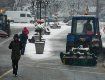 Ужгород. Перший сніг. Що роблять комунальники на вулицях міста