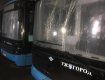Ужгород. Комунальні автобуси опинилися під "камнепадом" від невідомих вандалів
