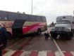 Автобус із 16 пасажирами "злетів" у повітря на трасі Чоп-Київ