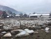 Село Бронька в Закарпатье попало в эпицентр разрушительного ледохода