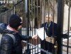 Пикет под стенами посольства Венгрии в Киеве