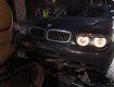 BMW протаранила экскаватор в Ужгороде: водитель на вид пьяный