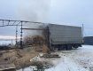 Ночью на Закарпатье сгорел русский камион