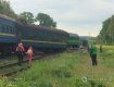 В Хмельницкой области локомотив столкнулся с пассажирским поездом