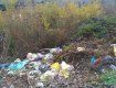 На набережной в Ужгороде огромные кучи мусора
