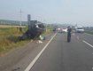 Авария произошла недалеко от въезда в Ужгород, вблизи села Барвинок