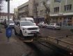 В Мукачево эвакуатор забирал "проблемные" авто