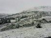 На Закарпатье выпал первый летний снег