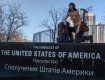 В Киеве протестовала голая феминистка