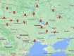 Карта ракетных ударов по Украине сегодня, 15 ноября 