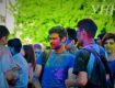 Фестиваль красок Холи в Ужгороде