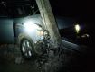 ДТП в Ужгороде: Range Rover, уходя от погони полиции, врезался в электроопору