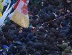 В центре Киева идут стычки протестующих предпринимателей и полиции