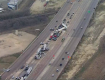В США на дороге столкнулись 133 авто: Жуткое видео с места аварии