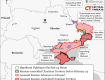 Карта боевых действий в Украине на 22 мая (Институт изучения войны США)