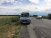 В Закарпатье микроавтобус "вытолкнул" иномарку с трассы