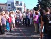 В Мукачево под стенами ратуши горожане устроили митинг