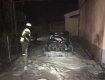 В Ужгороде полностью сгорел автомобиль чиновницы горсовета
