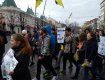 Митинг в Мукачево: Протестующие перекрыли центр города