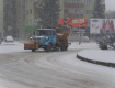 Снегопад прибавил работы ужгородским коммунальщикам