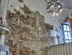 В Вишковской церкви в Хустском районе недавно из-под слоя штукатурки обнажили целый мурал