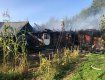 В Закарпатье из-за вспыхнувшего сарая едва не сгорел жилой дом