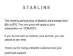 Маск повысил для Украины цену за интернет Starlink 