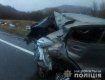 В Закарпатье водитель легковушки влетел в грузовик MAN и скончался на месте ДТП