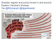 Инфографику расположения военнослужащих РФ обнародовал член Европарламента