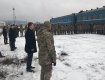 В Ужгород вернулся с зоны АТО 15 отдельный батальон