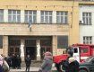В Ужгороде загорелось здание профсоюзов