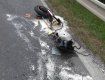 Смертельная авария в Словакии: Столкнулись Skoda и мотоцикл Honda 
